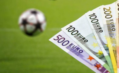 billets euros ballon
